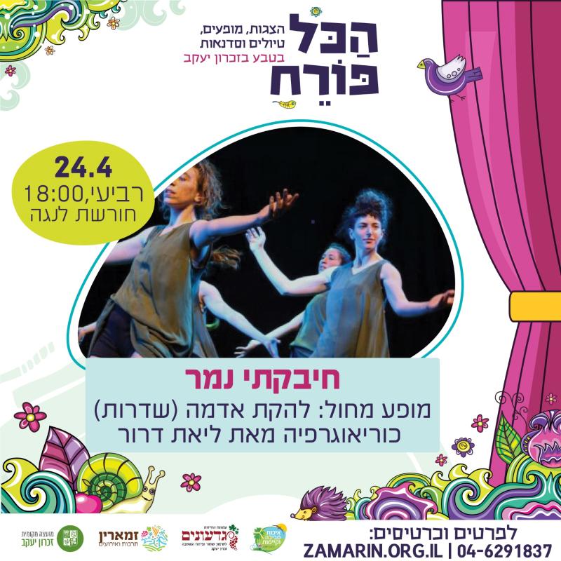 חיבקתי נמר - להקת המחול אדמה
